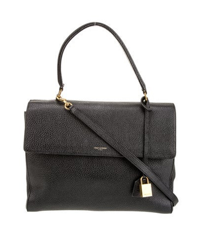 Saint Laurent Laurent Leather Moujik Medium