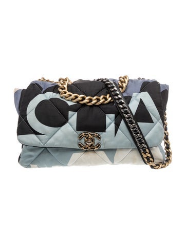 Maxi 19 Silk Flap Bag