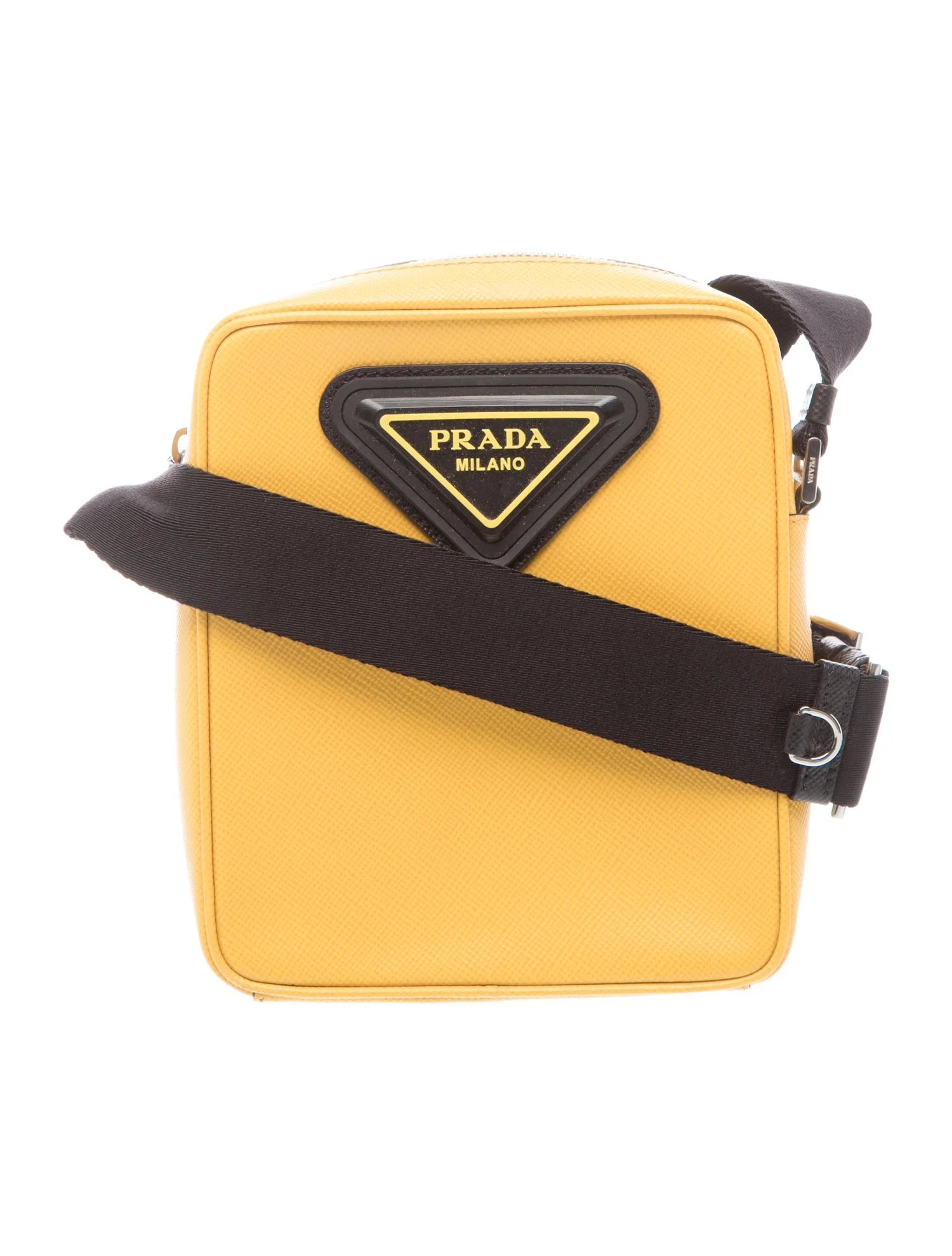 Saffiano Leather Crossbody Bag