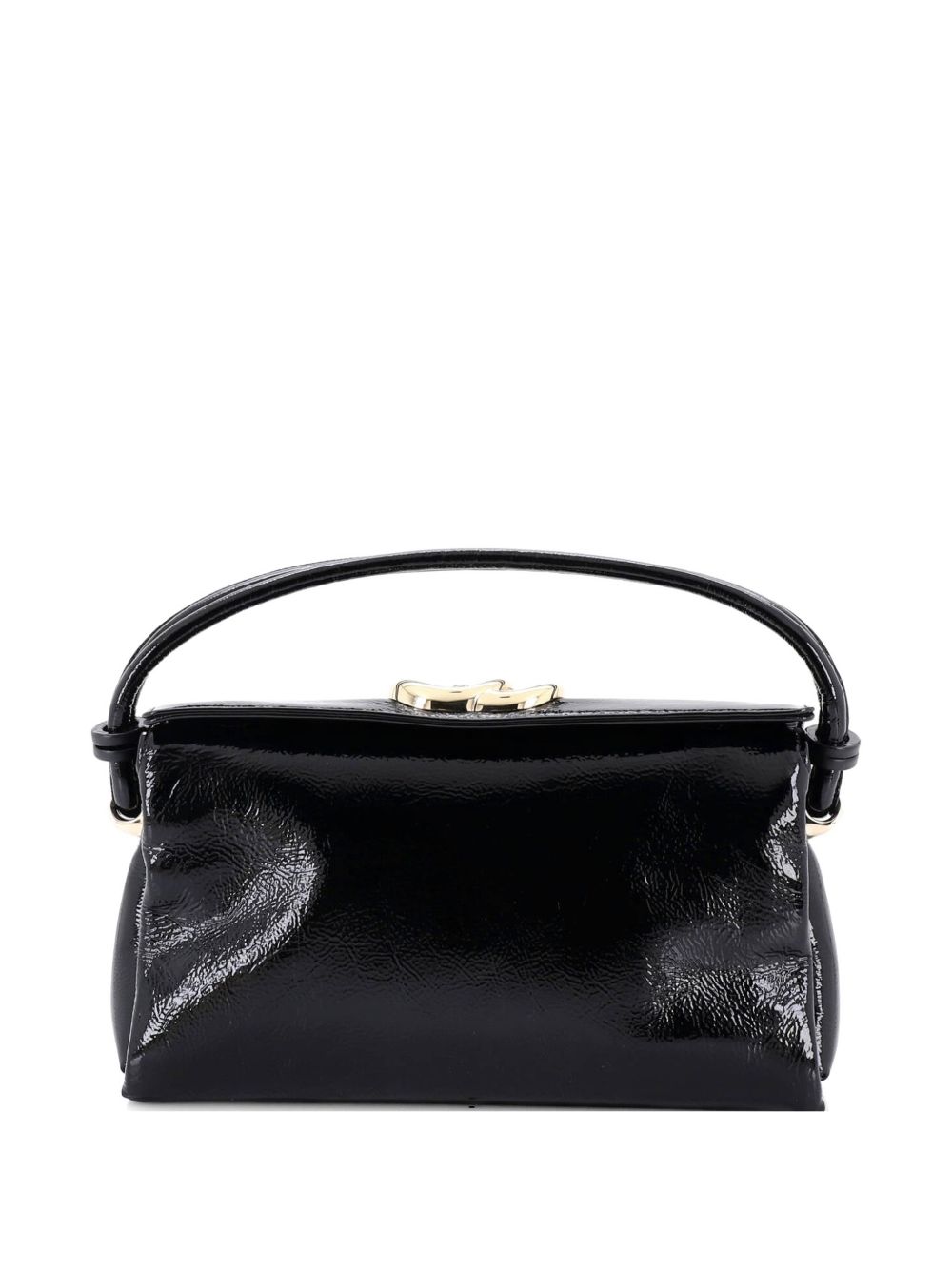 GG Soft Top Handle Bag Patent Small satchel