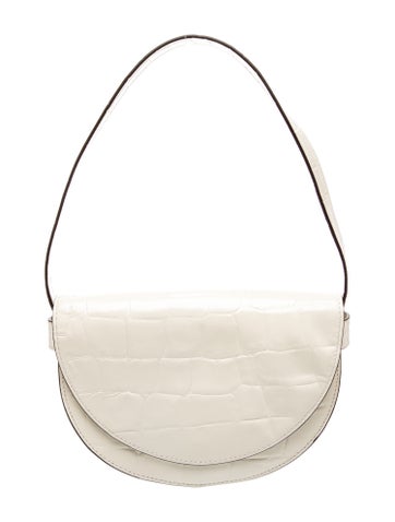 Embossed Leather Shoulder Bag