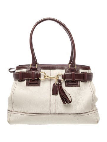 Coach Leather Shoulder Bag