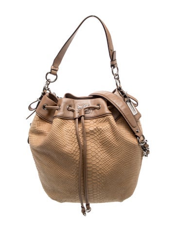 Leather Bucket Bag