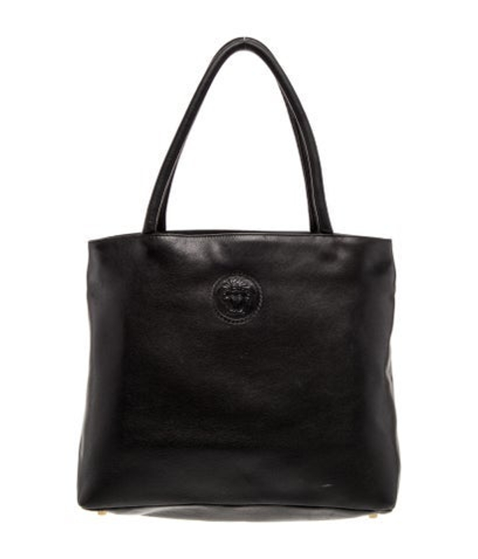 Versace Leather Tote Vintage