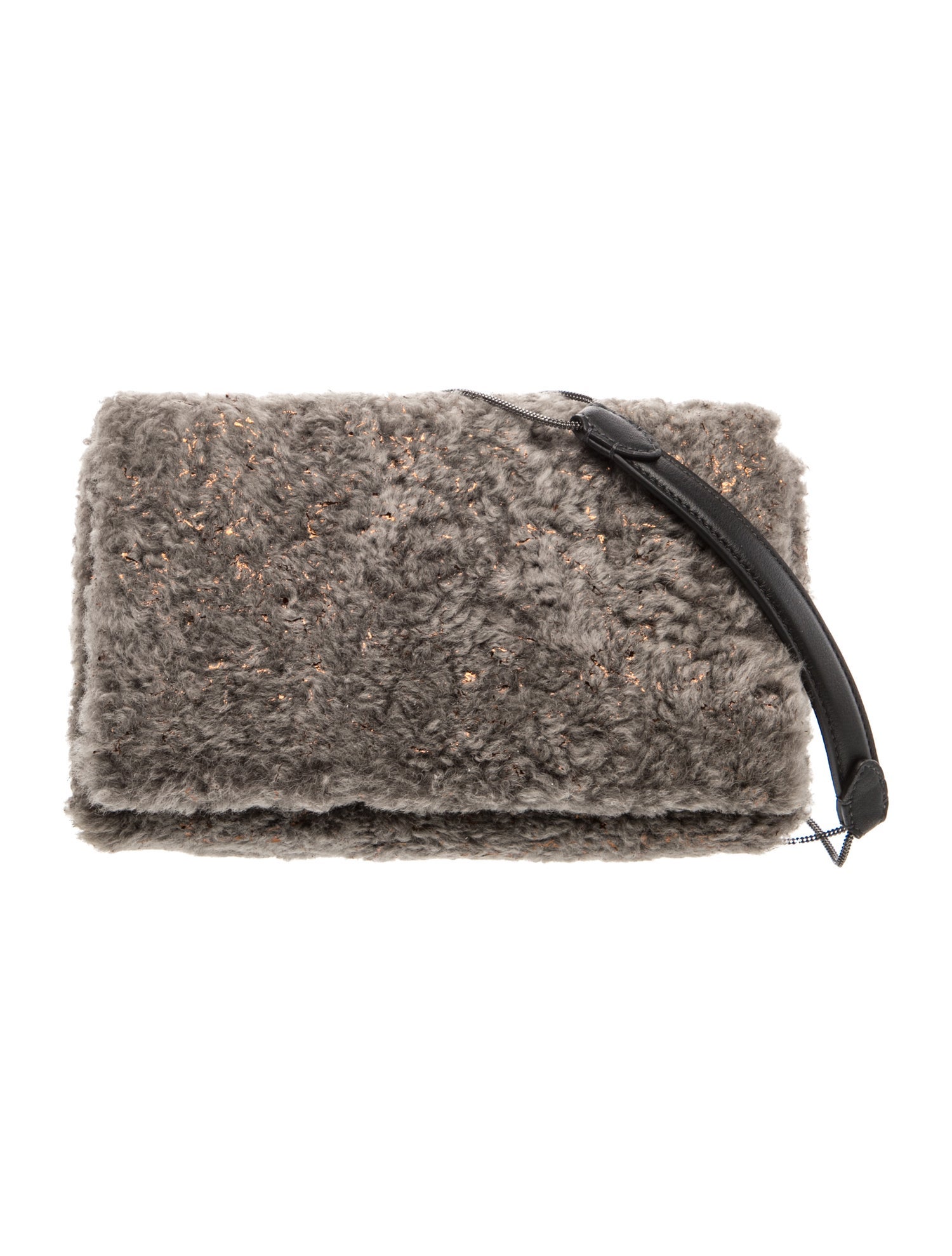 Brunello Cucinelli Fur Crossbody Bag w/ Tags