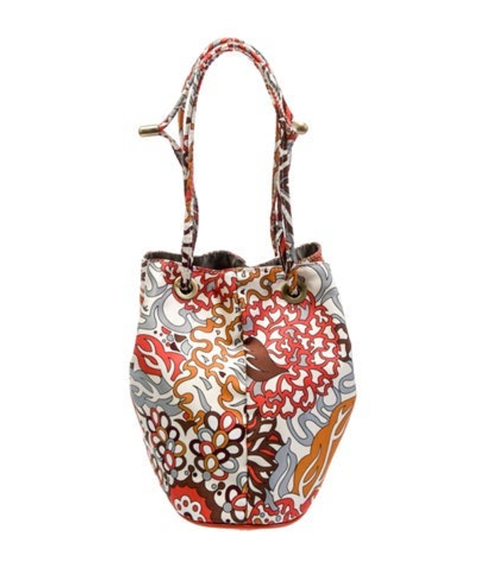 Emilio Pucci Pucci Nylon Top Handle Bag
