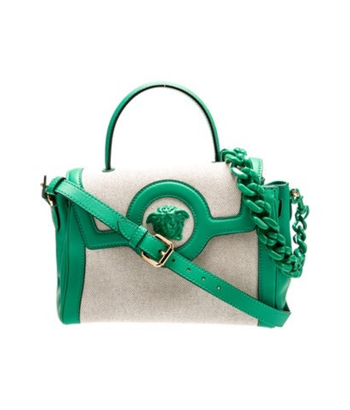Versace Leather Shoulder Bag
