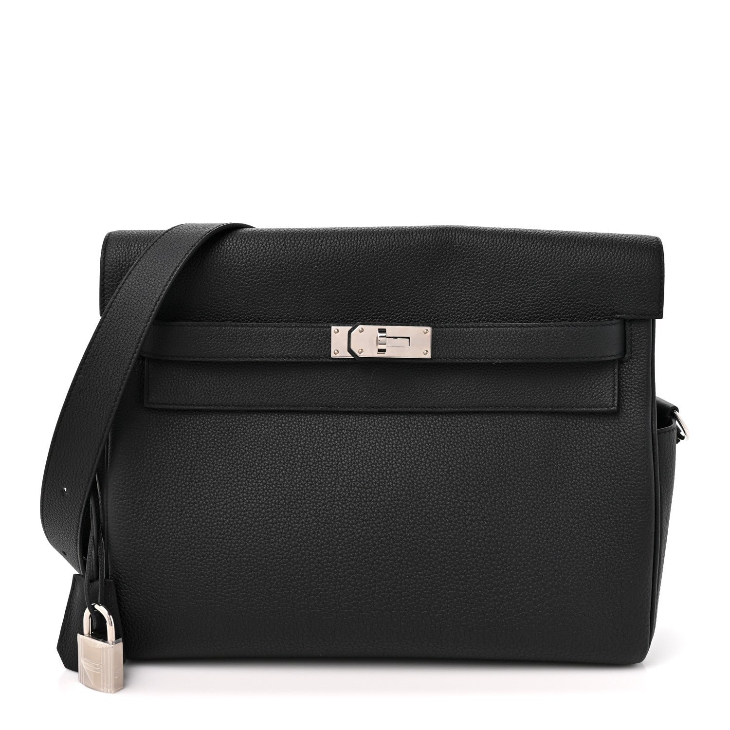 Hermes Togo Kelly Messenger GM Black