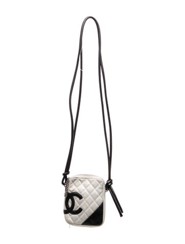 Quilted Small Ligne Cambon Messenger Bag