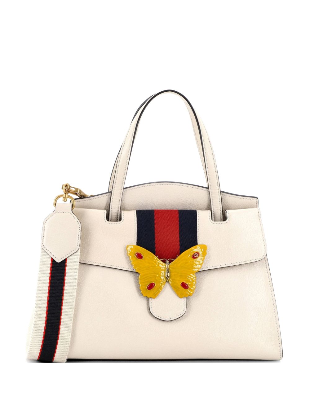 Totem Top Handle Bag Leather Medium tote bag