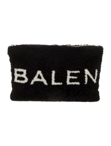 Shearling Clutch