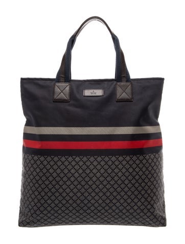 Diamante Diamante nylon web tote bag