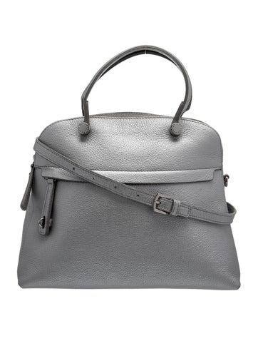 Leather Top Handle Bag