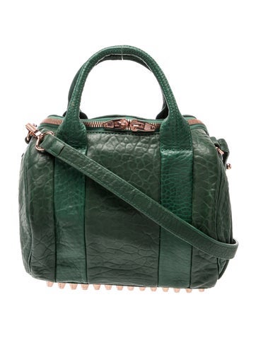 Leather Top Handle Bag