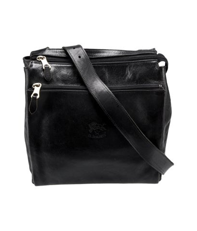 Il Bisonte Bisonte Leather Messenger Bag