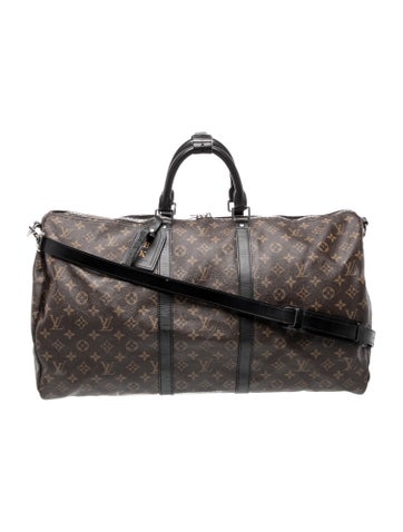 LV Monogram Keepall Bandouliere 55