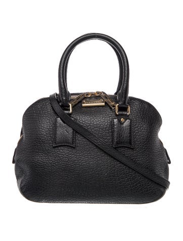 Leather Top Handle Bag