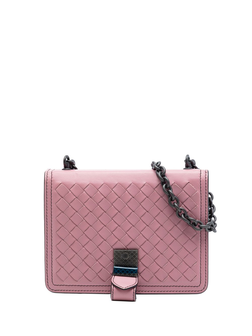 Bottega Veneta 2012-2025 Small Nappa Intrecciato Runway shoulder bag
