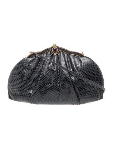 Judith Leiber Leather Shoulder Bag