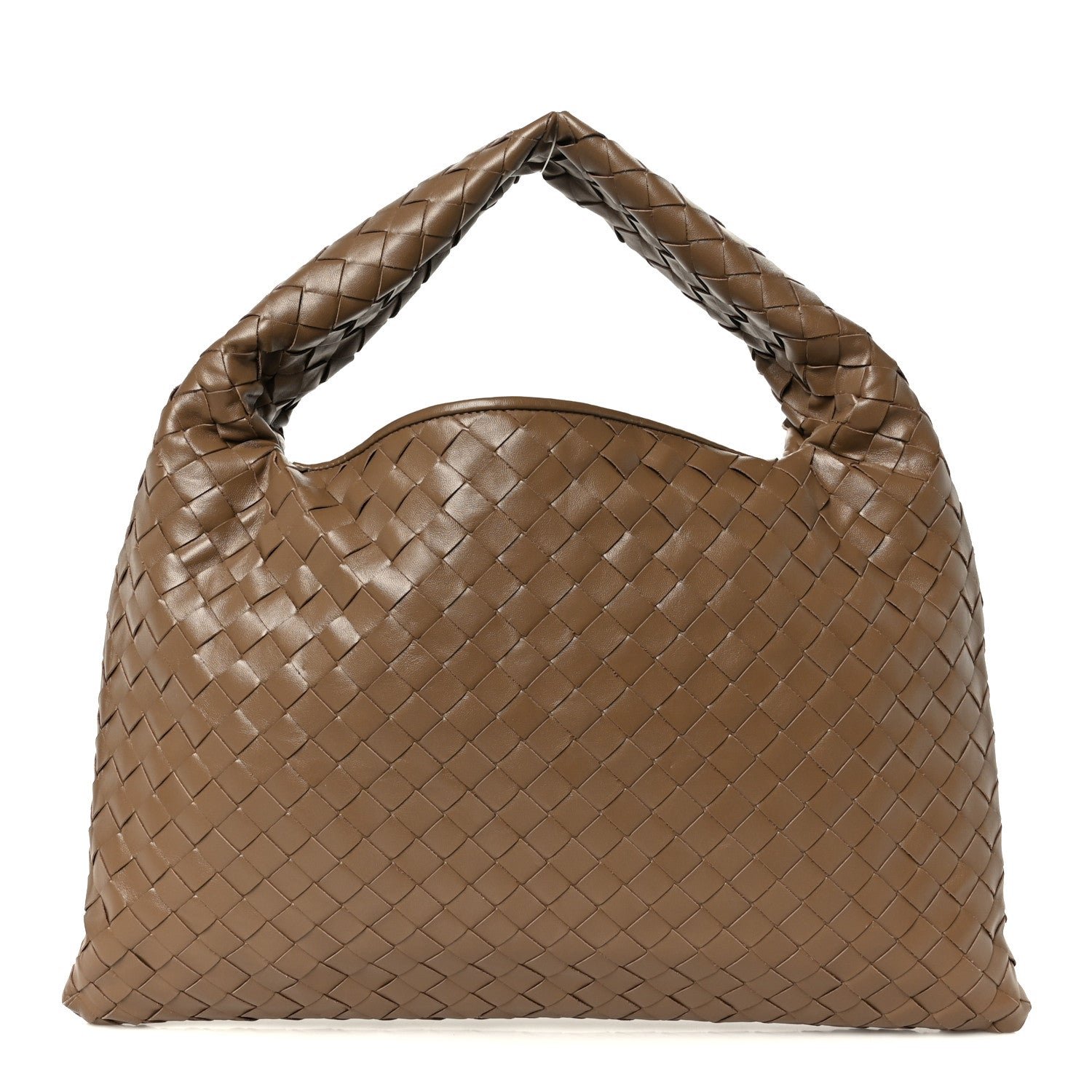 Bottega Veneta Calfskin Intrecciato Small Hop Pinecone