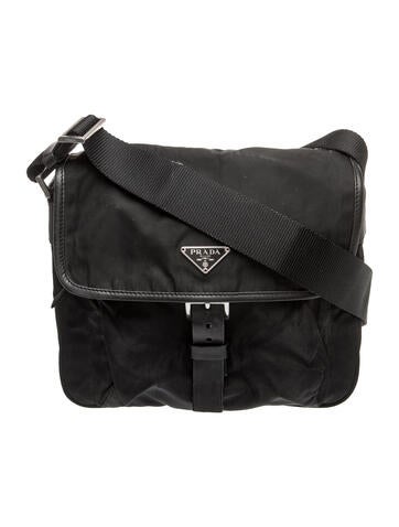 Tessuto Nylon Messenger Bag