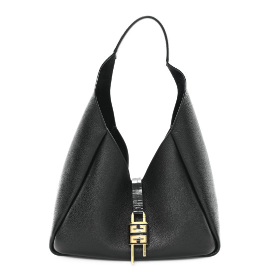 Givenchy Calfskin Medium G-Lock Hobo Black