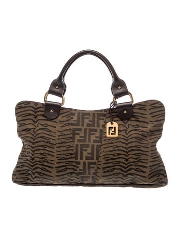 Zucca FF Top Handle Bag