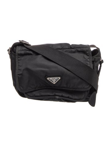 Tessuto Nylon Messenger Bag