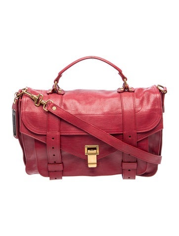 Proenza Schouler Leather Top Handle Bag