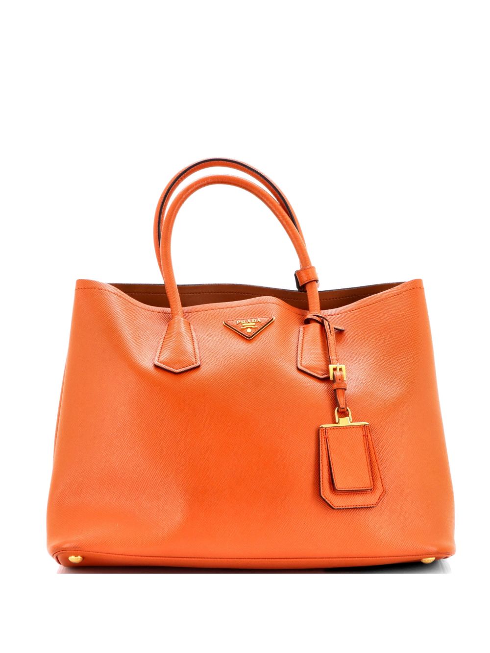 Cuir Double Saffiano Leather Medium tote bag