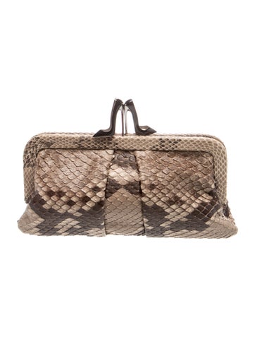 Snakeskin Minaudière