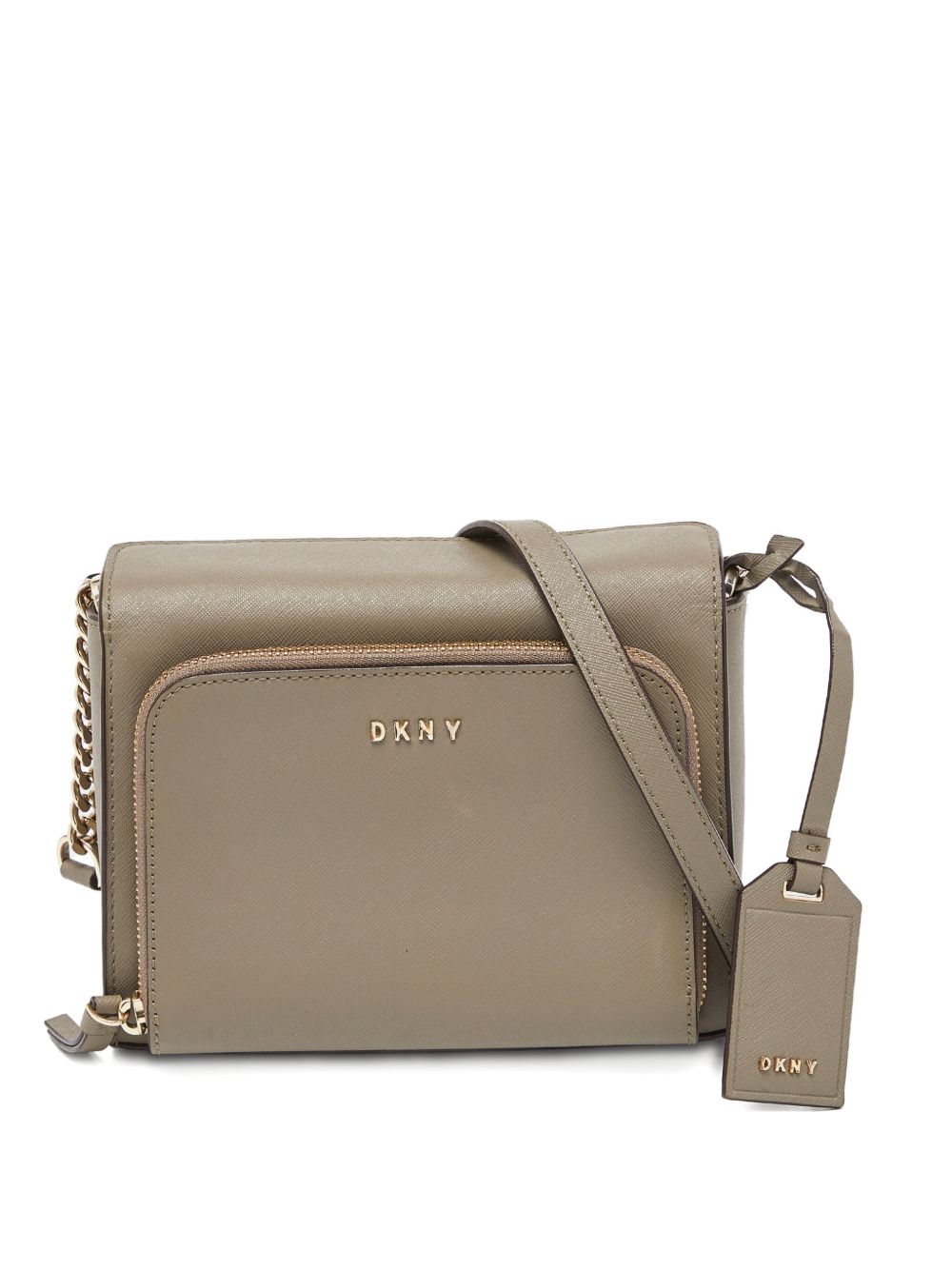 Pre-owned leather shoulder bag 