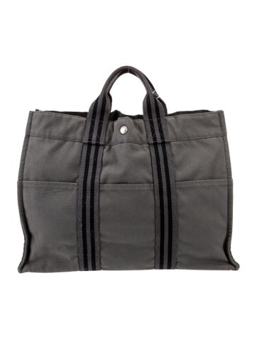 Hermes Toile Fourre-Tout MM