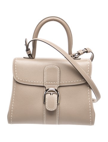 Leather Top Handle Bag