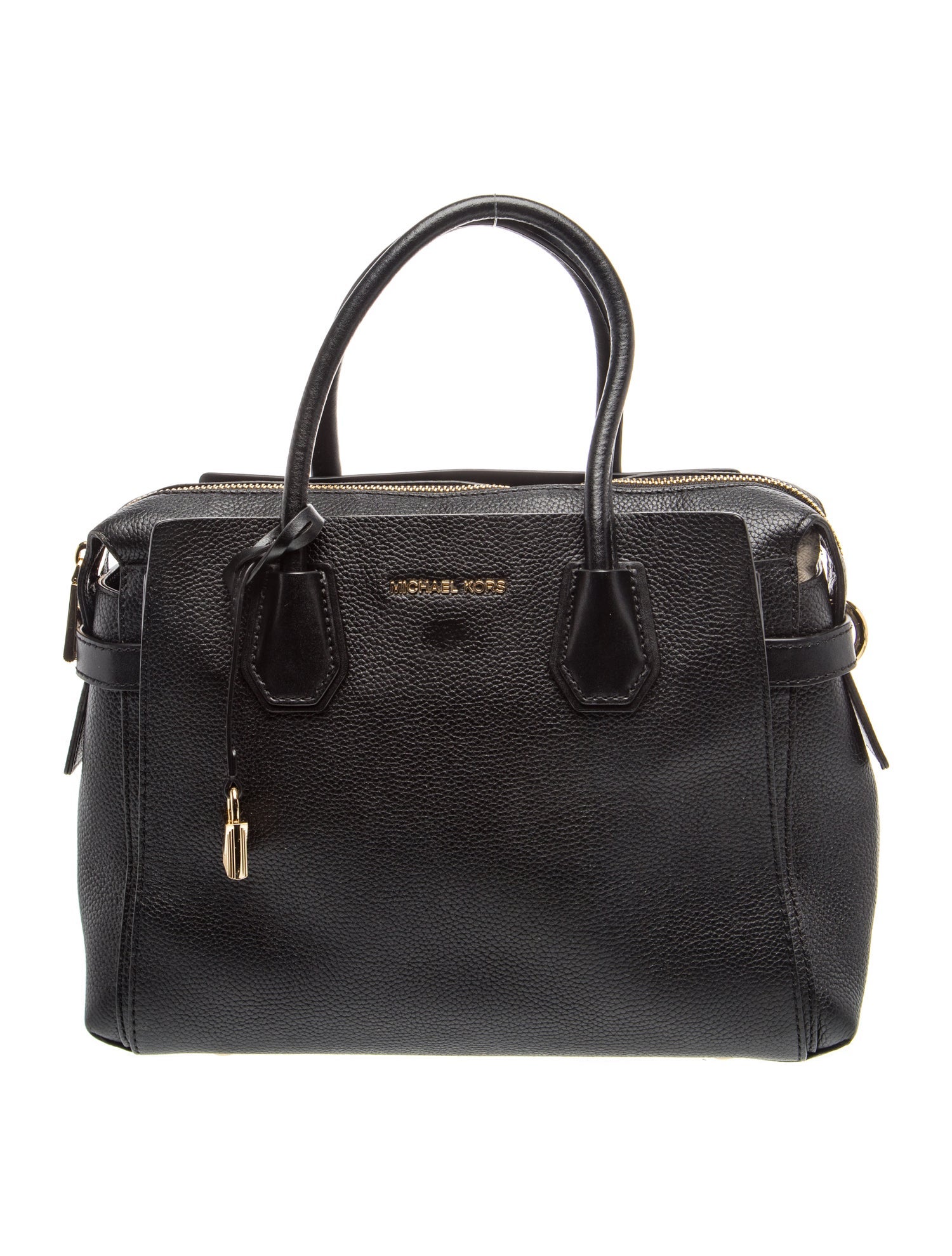 Leather Top Handle Bag