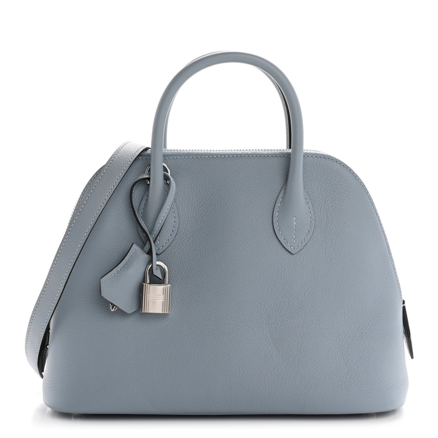 Hermes Evercolor Verso 1923 Bolide 25 Bleu Lin Gris Perle