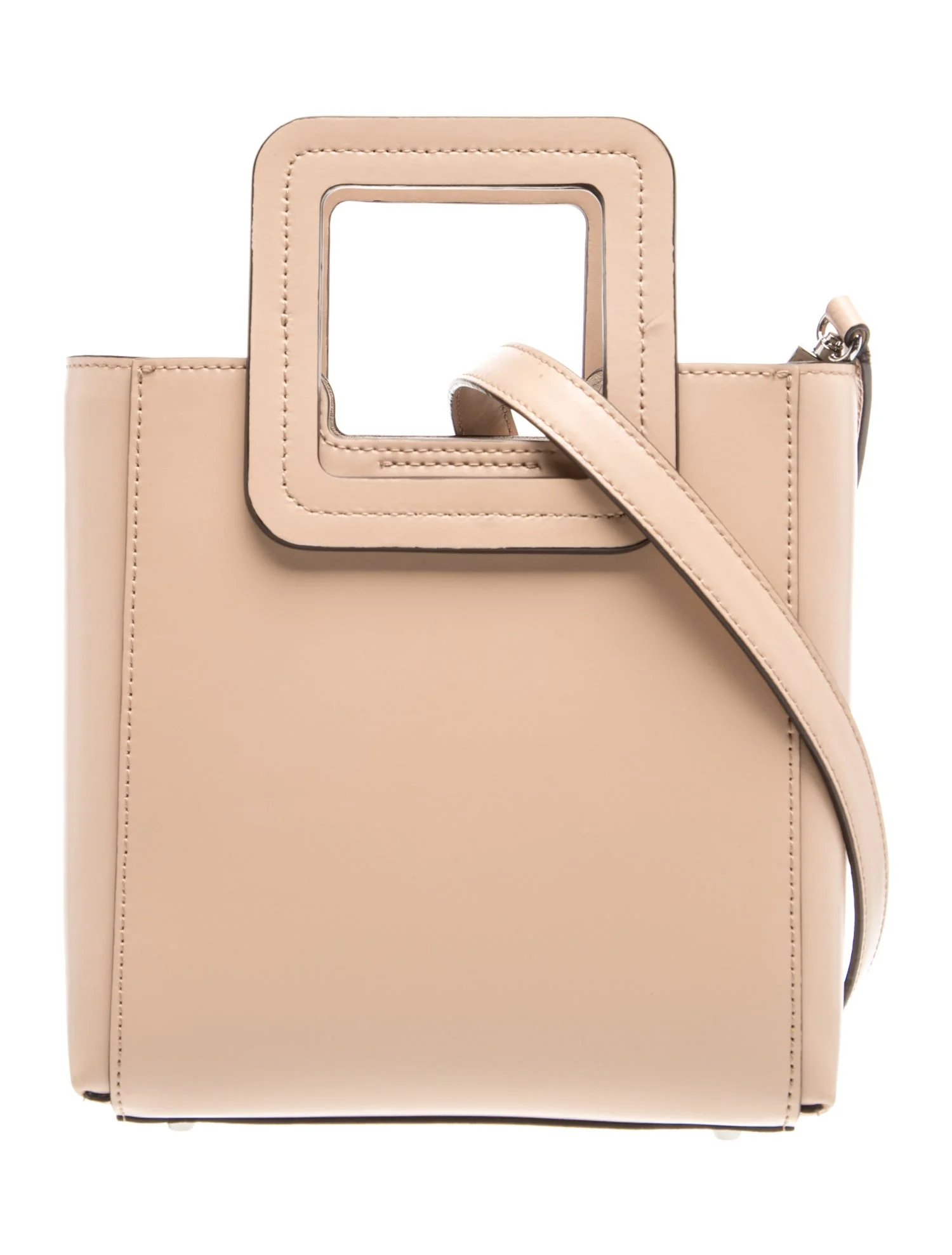 Leather Top Handle Bag