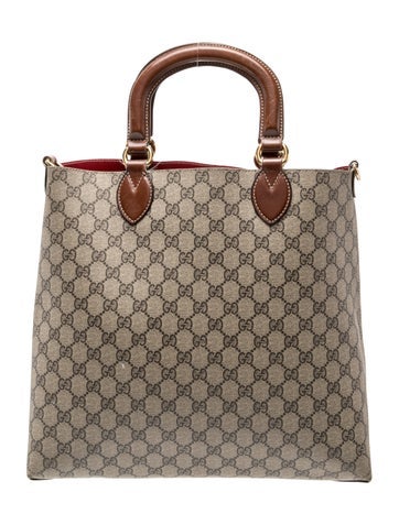 GG Supreme Top Handle Bag