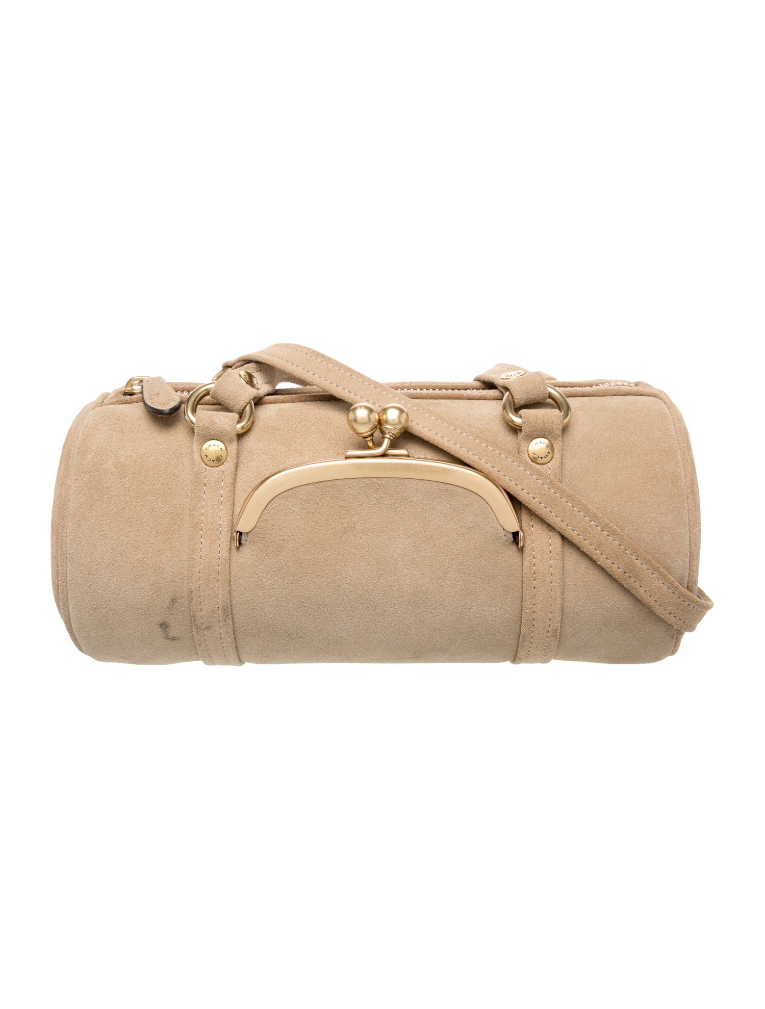 Coach Suede Shoulder Bag