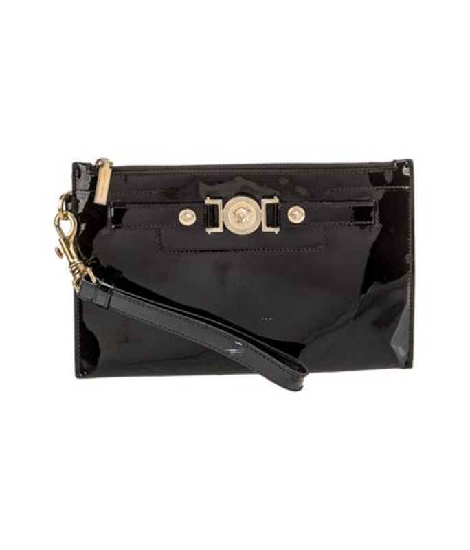 Versace Patent Leather Clutch