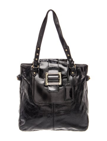 Leather Top Handle Bag
