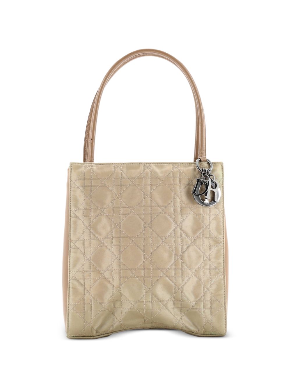 Vintage Lady Dior Bag Cannage Quilt Nylon Medium satchel