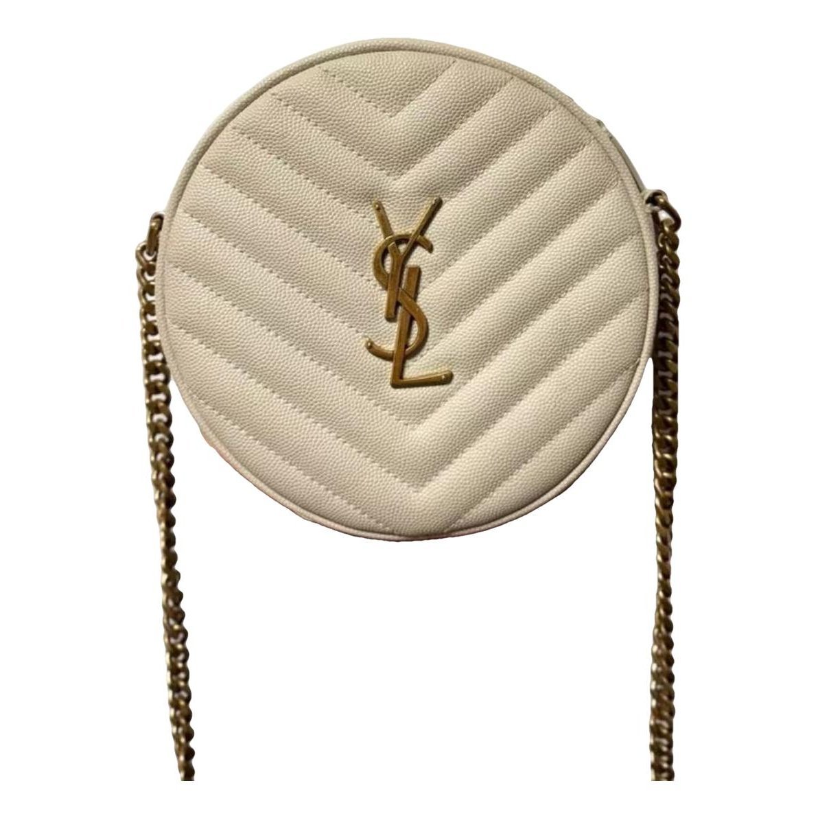 Vinyle leather handbag