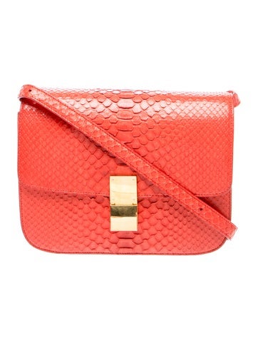 Celine Snakeskin Crossbody Bag