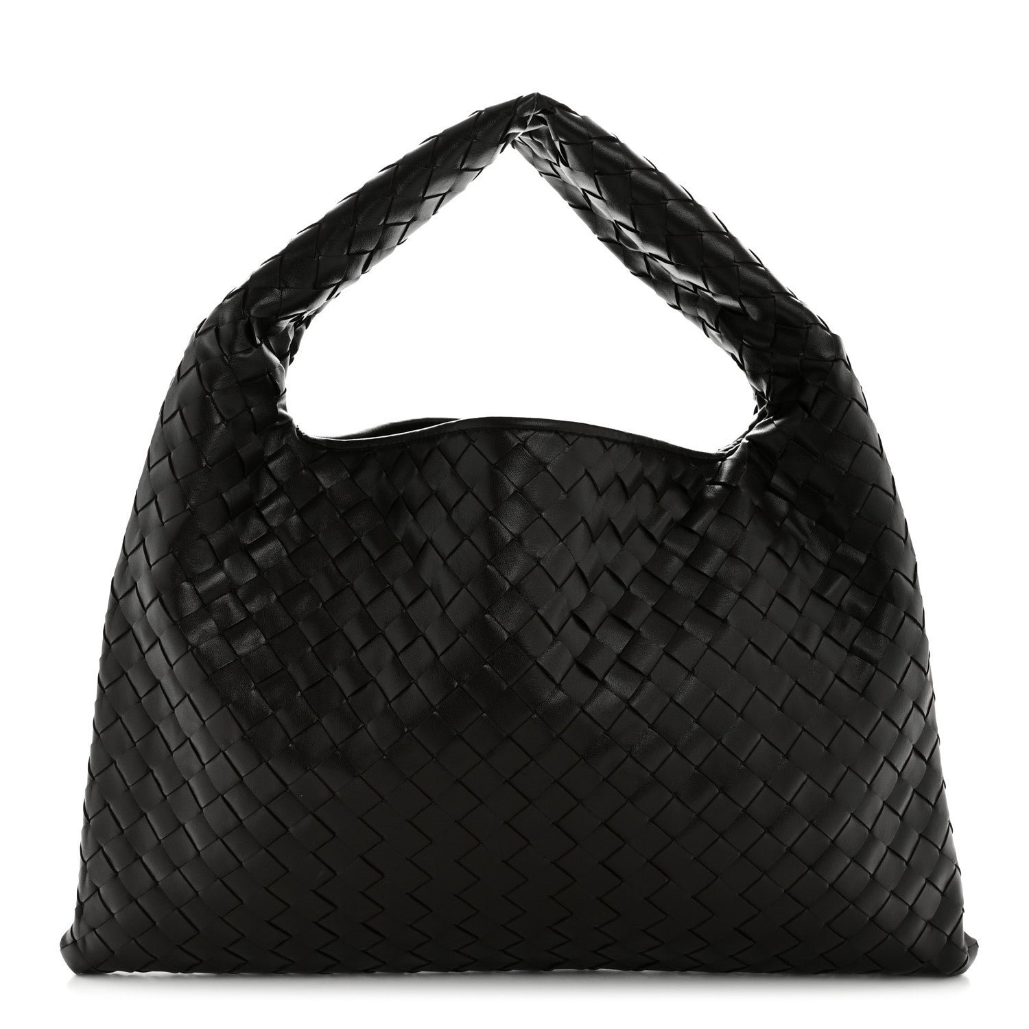 Bottega Veneta Calfskin Intrecciato Small Hop Fondant