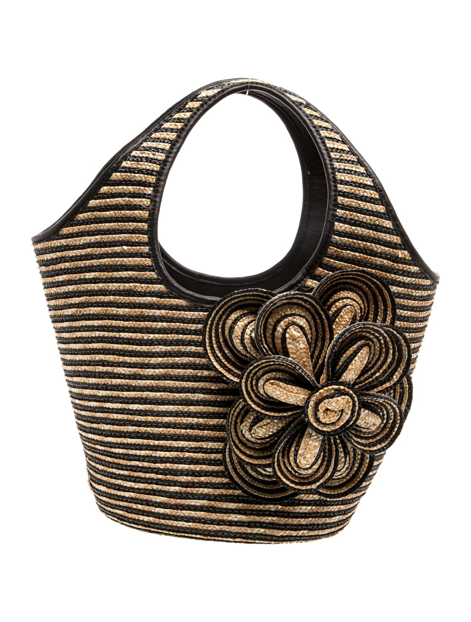 Kate Spade Raffia Top Handle Bag