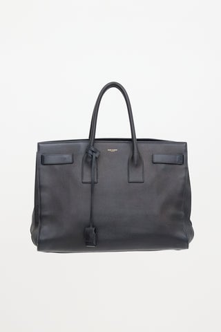 Leather Sac De Jour Bag