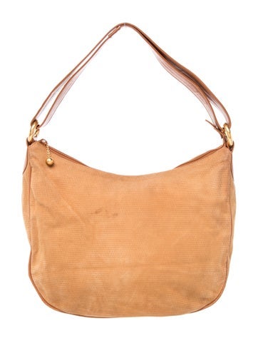 Suede Shoulder Bag Vintage