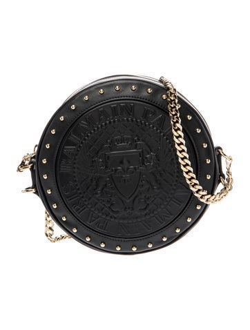 Balmain Leather Crossbody Bag