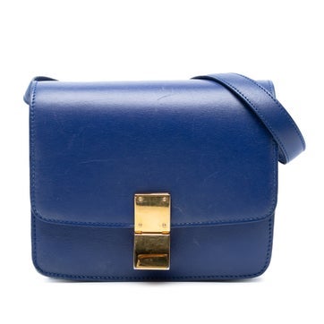 Small Calfskin Leather Classic Box